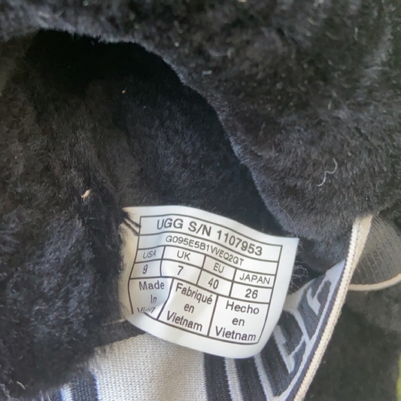 Authentic Fluffy UGG slippers sandals - Picture 2 of 4